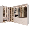 Modern wardrobe wardrobe 3d model