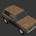 Rada Niva car 3d model