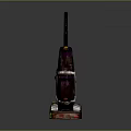 Modern Upright Vacuum Cleaner With Purple And White Design For Home Cleaning