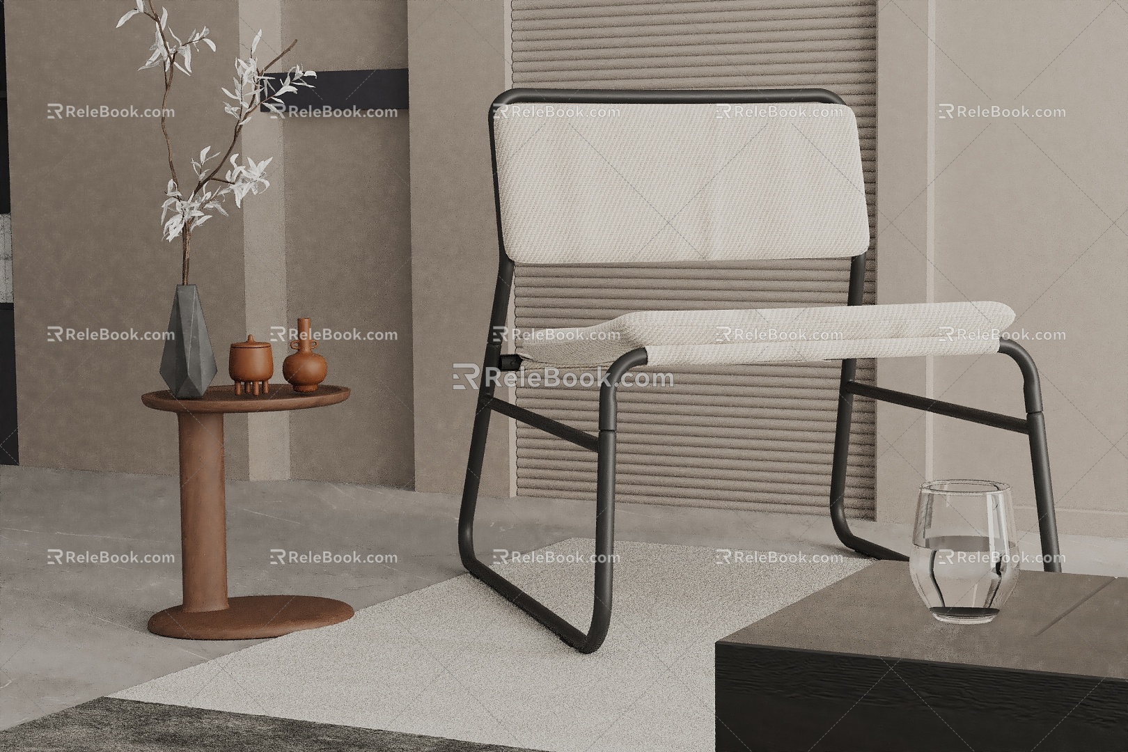 Leisure Chair 3d model