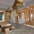 Art Studio Art Classroom 3d model