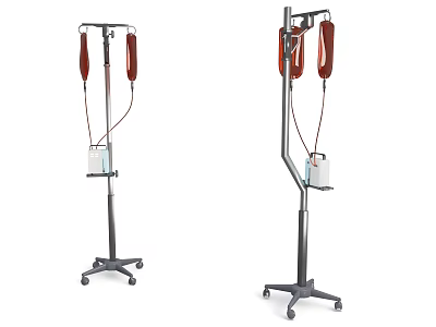 Medical Laboratory Biological Experiment Scientific Instrument Hanging Salt Water Hanging Needle Cyberpunk Science Fiction Indoor Underground Scene 3d model