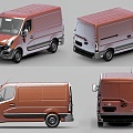 Hyundai Opel Car Opel Van Movano Van Cargo Lala 3d model