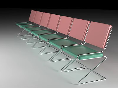Public Chair 3d model
