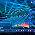 Event stage outdoor stage performance stage trss rack LED 3d model