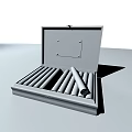 Open Wooden Cigar Box With Habana Omni Label Holding Organized Cigars On Wooden Table