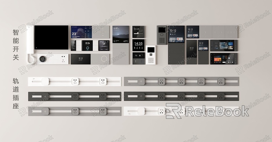 Switch Modern Smart Panel Visual Panel Function Panel Socket model