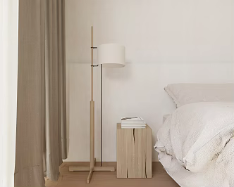 Modern bedside table 3d model