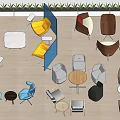 Casual Sofa Set With Various Styles Colors And Matching Coffee Tables For Living Space