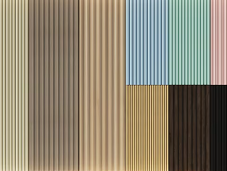 Wall panel Great wall plate Grille plate Wave plate Wall decorative plate 3d model