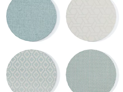 Stylish Round Rugs With Various Patterns And Textures For Home Decor 3d model