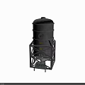 Industrial Large Metal Tank Equipment With Support Frame And Control Panel