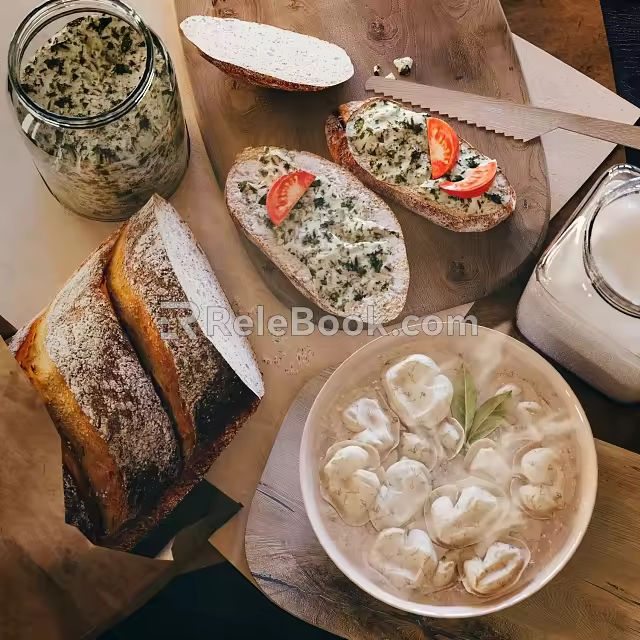 Breakfast 3d model