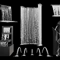 Architectural Water Features Including Curtain Walls Fountain Spouts And Sculptural Structures