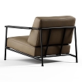 Leisure Chair Chair minotti 3d model