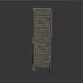 Detailed 3D Stone Staircase Model With Railings And Stone Support Walls