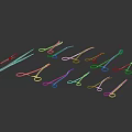 Essential Medical Surgical Instruments Including Forceps Scissors and Clamps for Clinical Use