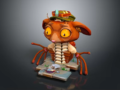 Cartoon Characters Cartoon Animals Cartoon Small Animals Game Characters Virtual Characters Anime Characters Cartoon Elves 3d model
