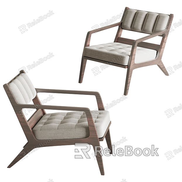 modern armchair single chair model