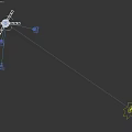 Spacecraft Structure With Conical Capsule Crew Module And Solar Panels For Space Mission