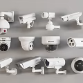 Projection Surveillance Cameras Various Dome Bullet Types For Indoor Outdoor Security