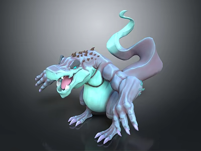 Crocodile Alligator Nile Crocodile carnivore reptile cold-blooded animal reptile 3d model