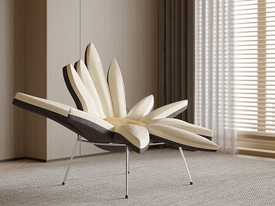 Leisure chair single chair model