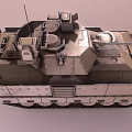Infantry Fighting Vehicle Armored Vehicle Reconnaissance Vehicle Tank Armored Transport Vehicle Tracked Armored Vehicle Low Face Number Low Model Simple Model Game Video Level Super Realistic 3d model