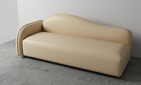 Modern shaped sofa 3d model