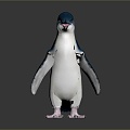 Modern Penguin Cartoon Penguin Animation Penguin 3d model