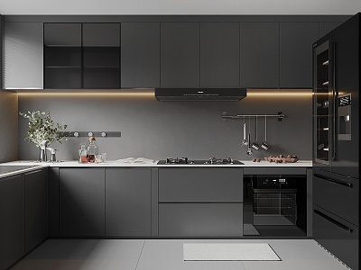 Modern Kitchen 3d model