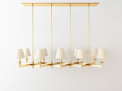 Post-modern chandelier 3d model