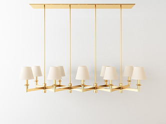 Post-modern chandelier 3d model