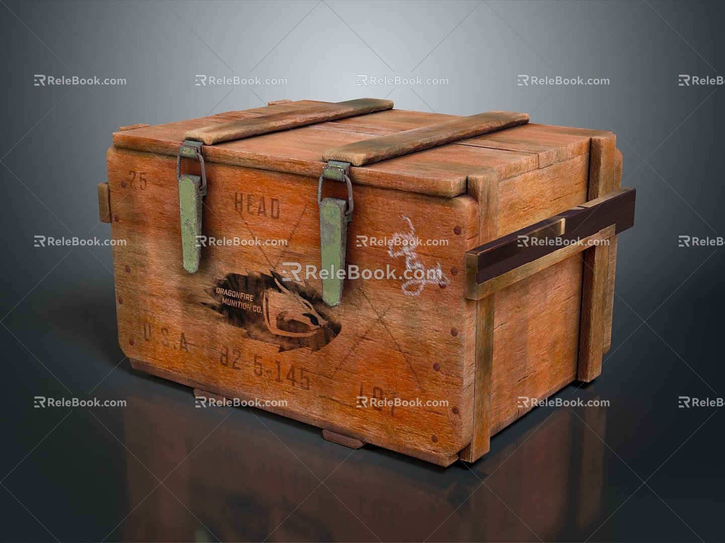 Ammunition Boxes Arms Boxes Arms Boxes Military Boxes Wooden Boxes Wooden Crates Old Wooden Crates Crates 3d model