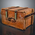 Ammunition Boxes Arms Boxes Arms Boxes Military Boxes Wooden Boxes Wooden Crates Old Wooden Crates 3d model