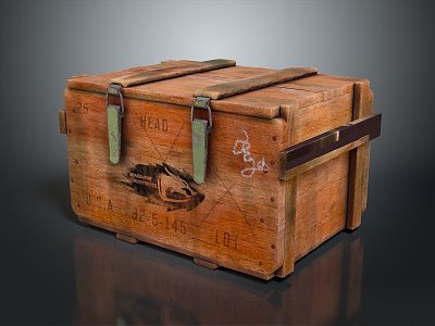 Ammunition Boxes Arms Boxes Arms Boxes Military Boxes Wooden Boxes Wooden Crates Old Wooden Crates 3d model