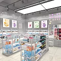 Alison Beauty Collection Store In Shopping Mall With Modern Interior Bright Lighting And Product