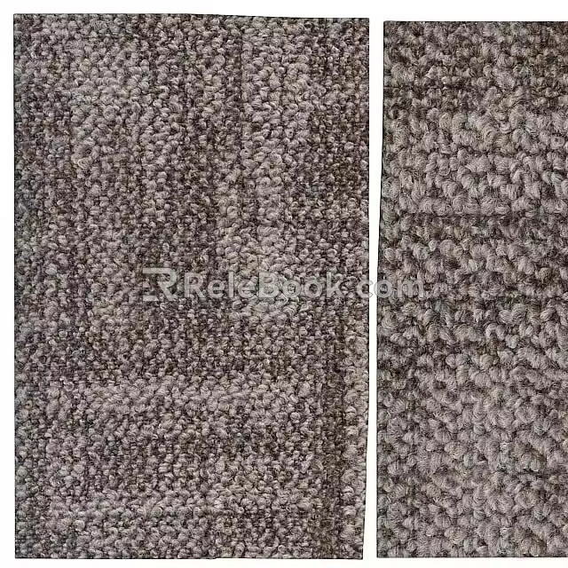 Carpet wool carpet wool woven abstract art carpet 3d model