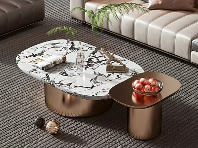 Modern coffee table 3d model