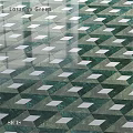 Green And White Diamond Pattern Marble Floor Tiles With Polished Surface Design