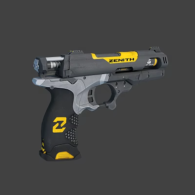 modern stun gun 3d model modern stun gun 3d model