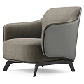 Modern Poliform Single Sofa 3d model