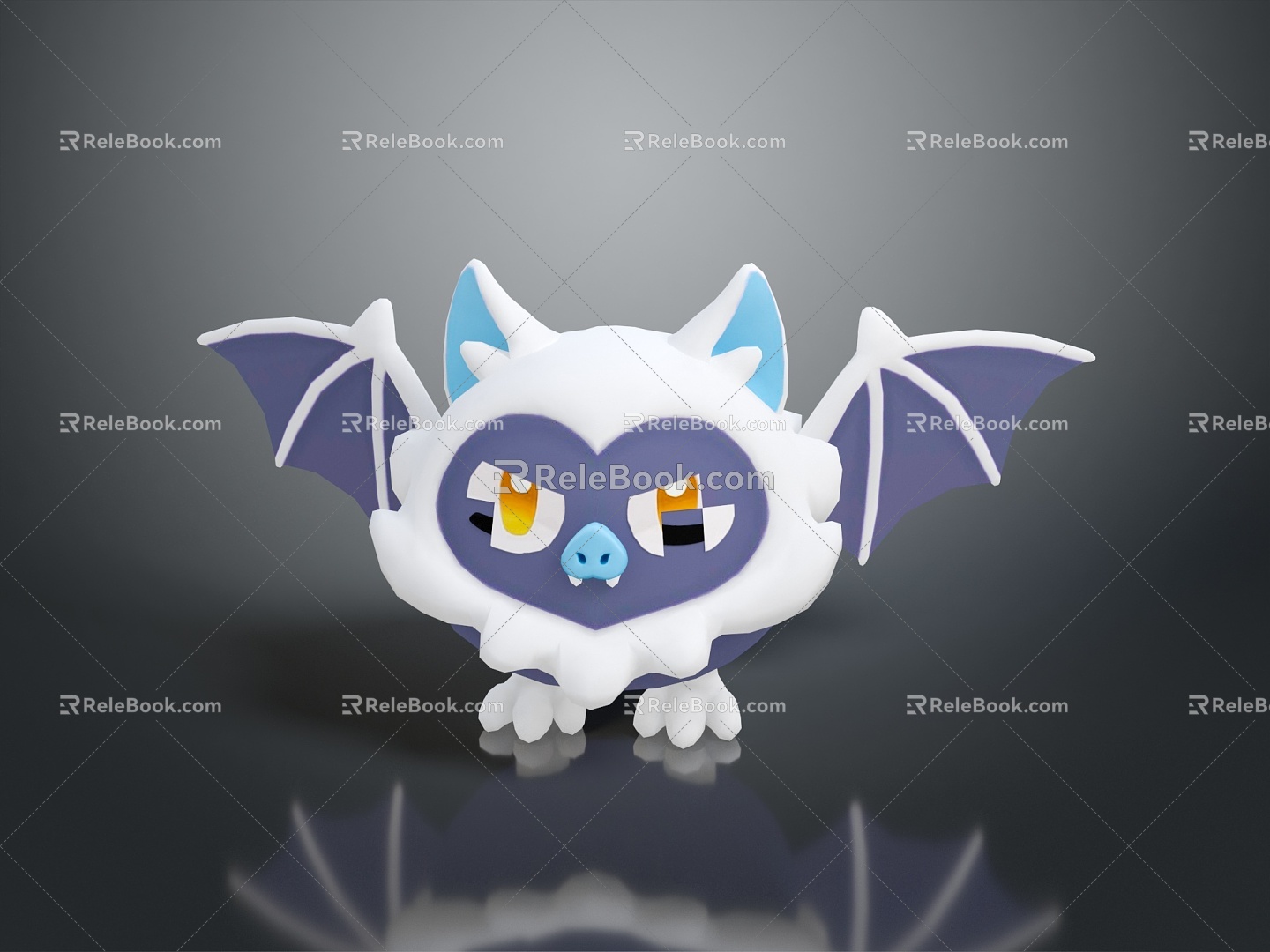 Bat Cartoon Bat Animation Bat Animation Bat Cartoon Character Cartoon Animal Cartoon Small Animal 3d model