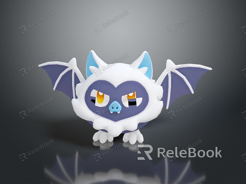 Bat Cartoon Bat Animation Bat Animation Bat Cartoon Character Cartoon Animal Cartoon Small Animal model