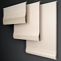 Roman Curtain 3d model