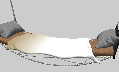 Modern Hammock 3d model