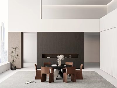 Modern Restaurant 3d model