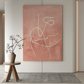 decorative painting 3d model