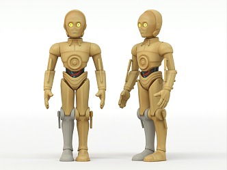 Modern Robots 3d model