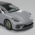 Sporty Silver Wagon Car Featuring Black Roof Sleek Body And Alloy Wheels Design